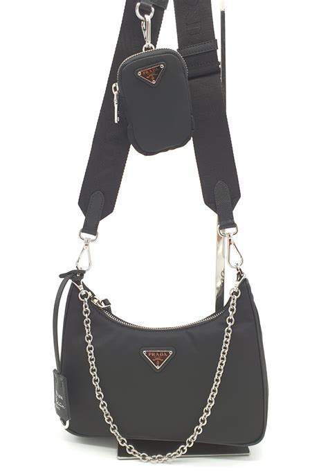 sac prada avec pochette|authentic Prada bags on sale.